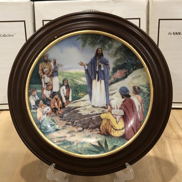 5-Walter Rane Collector series 1990-91 "Blessed Are The Children"Plates Numbered - Picture 13 of 15